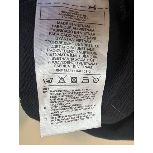 Adidas Navy Crewneck Sweatshirt Small - Picture 6 of 7